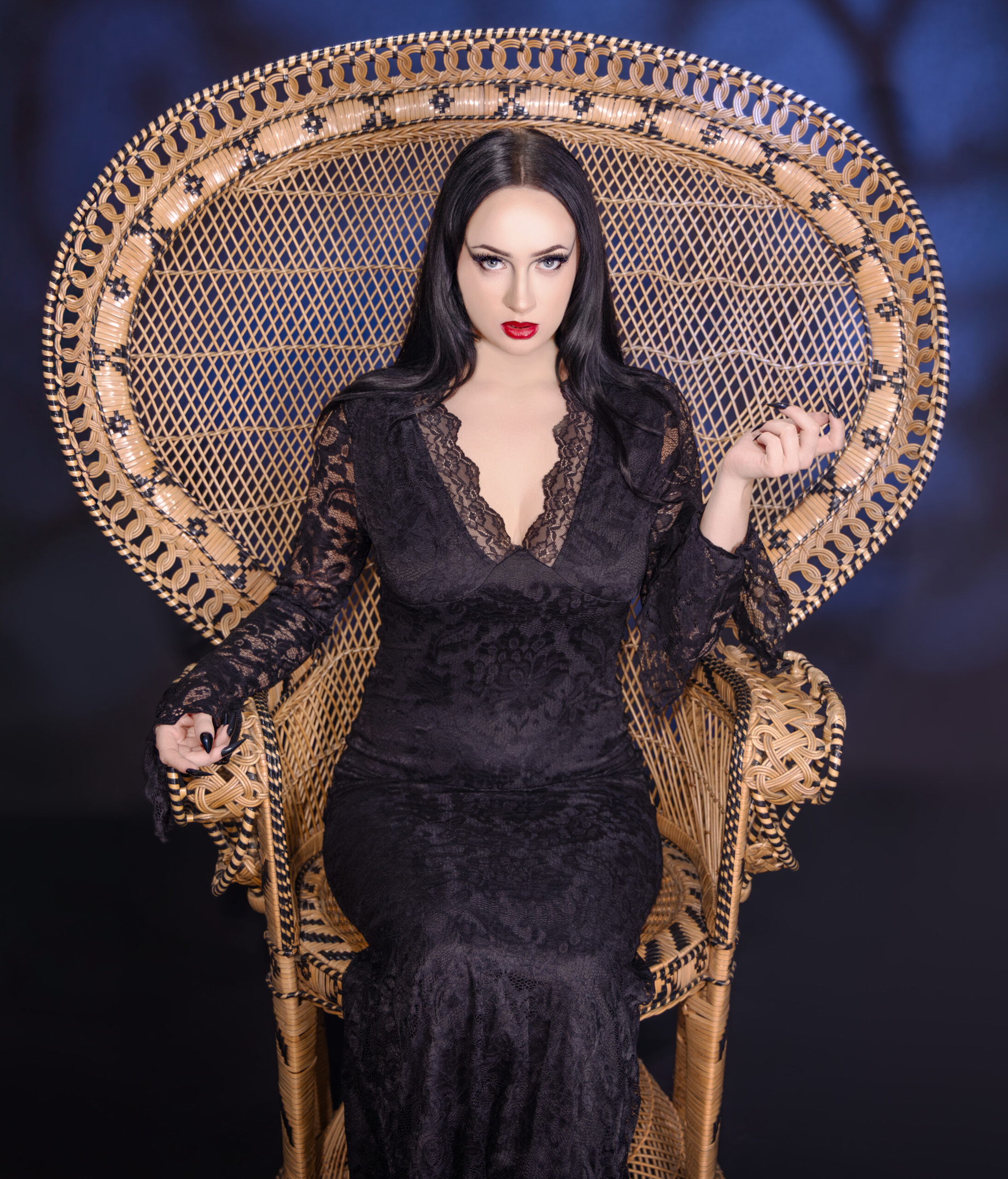“Morticia Inspired”